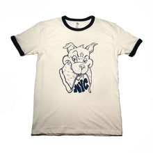 Load image into Gallery viewer, NYC Pizza Wolf Ringer Tee